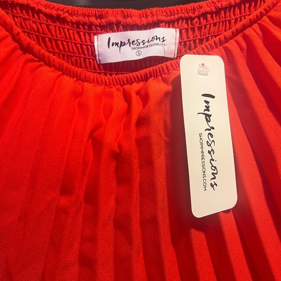 red maxi dress off the shoulder beautiful - Picture 1 of 2